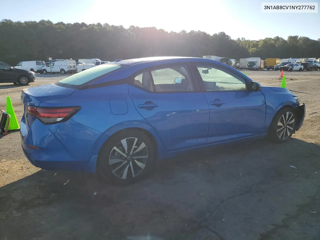 2022 Nissan Sentra Sv VIN: 3N1AB8CV1NY277762 Lot: 72716374