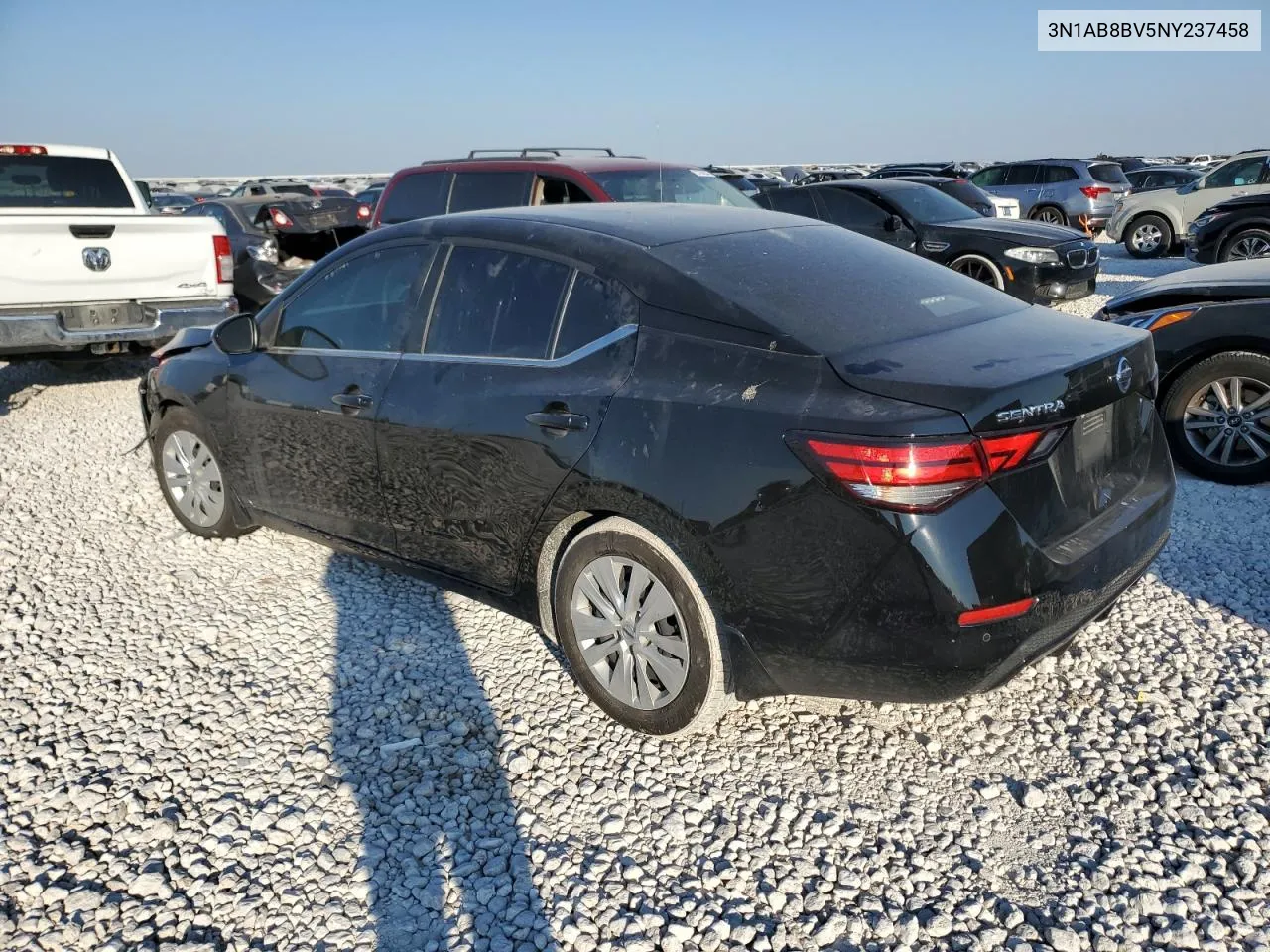 2022 Nissan Sentra S VIN: 3N1AB8BV5NY237458 Lot: 72775634