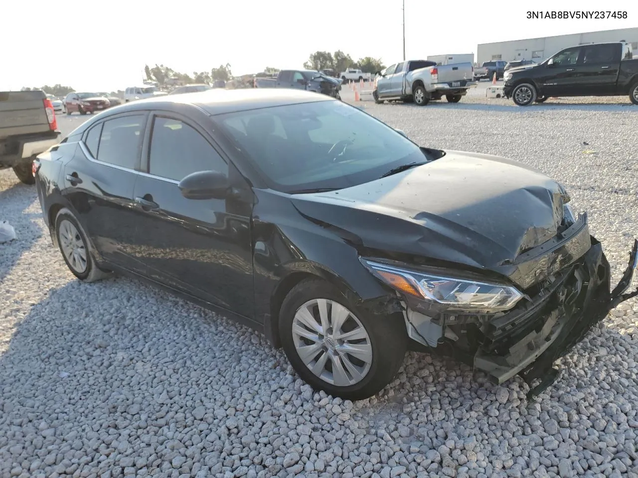 2022 Nissan Sentra S VIN: 3N1AB8BV5NY237458 Lot: 72775634