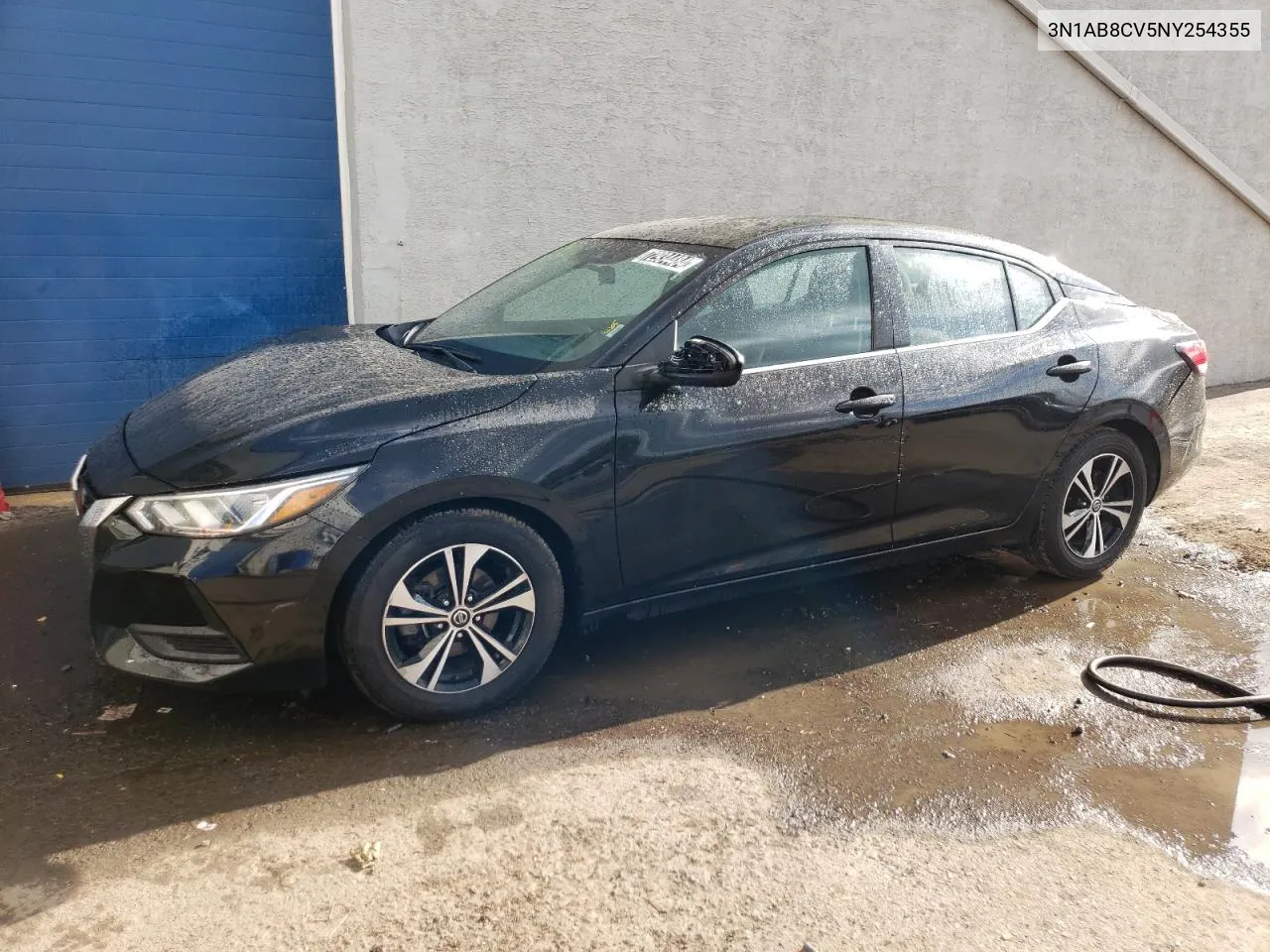 2022 Nissan Sentra Sv VIN: 3N1AB8CV5NY254355 Lot: 72934484