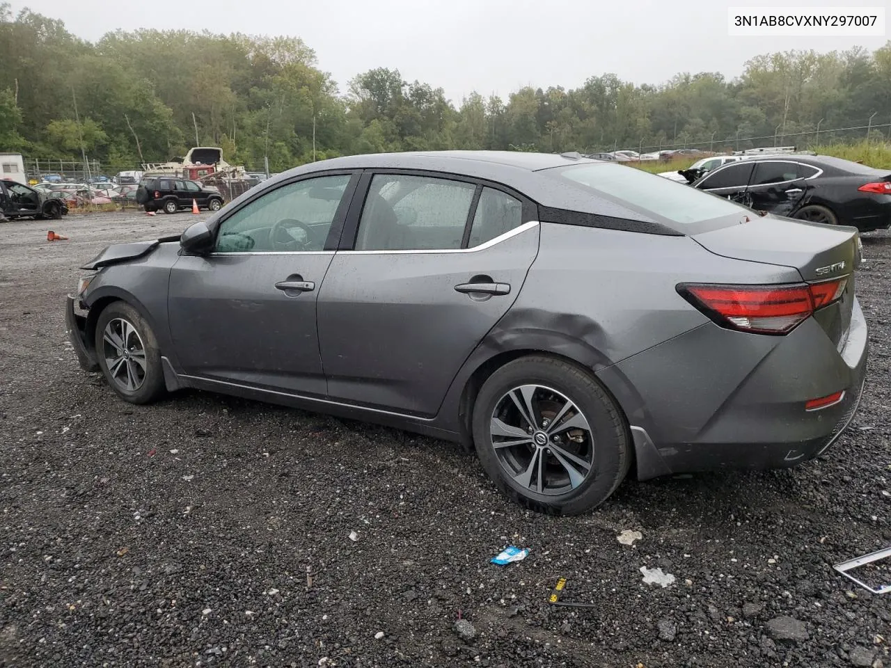 2022 Nissan Sentra Sv VIN: 3N1AB8CVXNY297007 Lot: 72945004