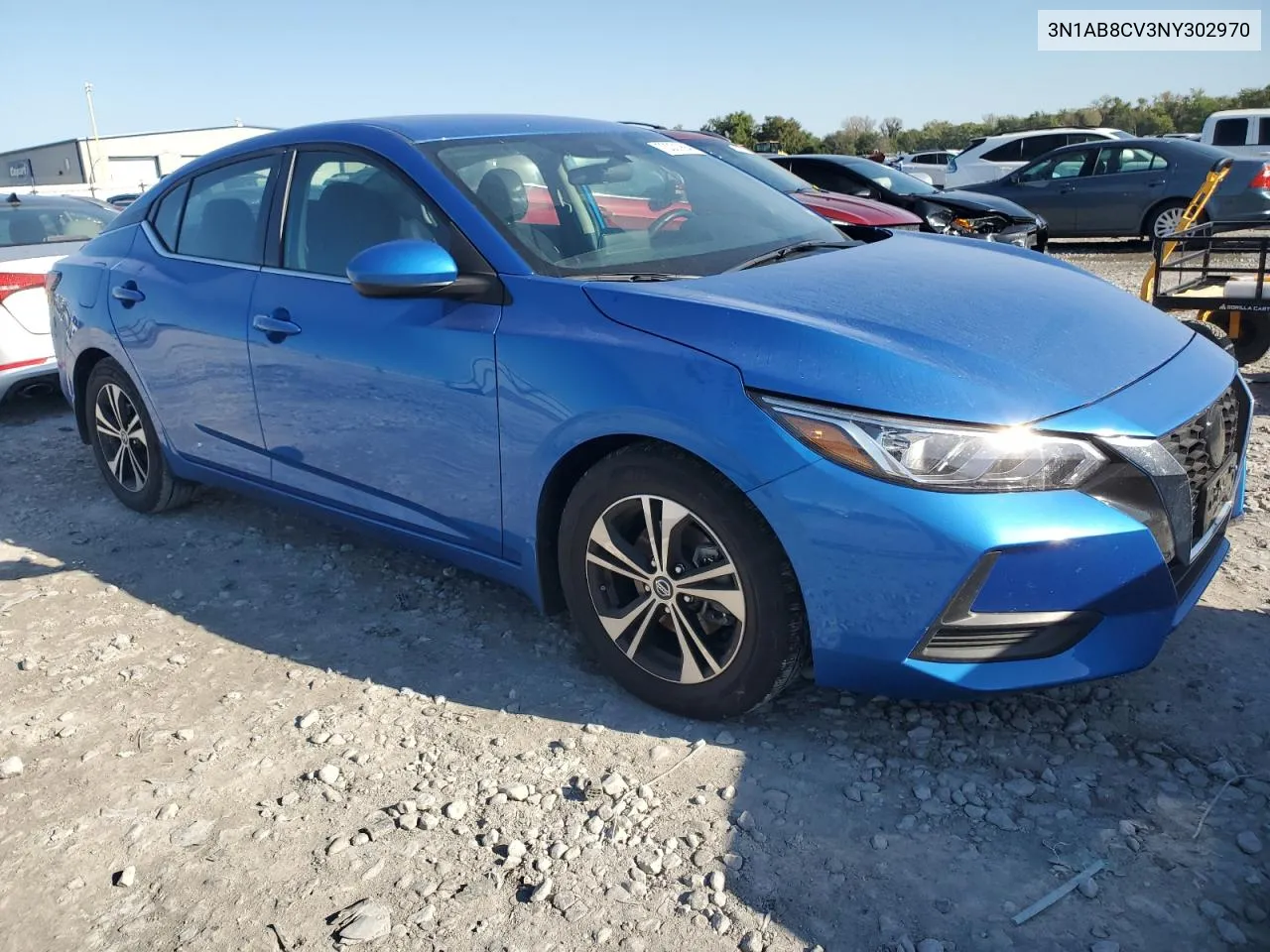 2022 Nissan Sentra Sv VIN: 3N1AB8CV3NY302970 Lot: 73001994