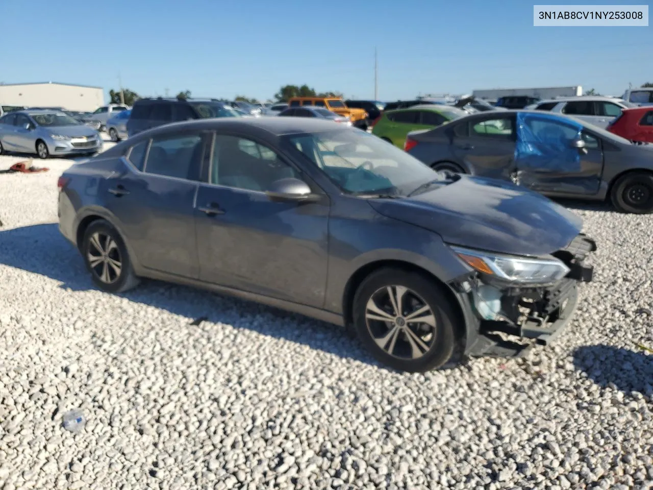 2022 Nissan Sentra Sv VIN: 3N1AB8CV1NY253008 Lot: 73160974