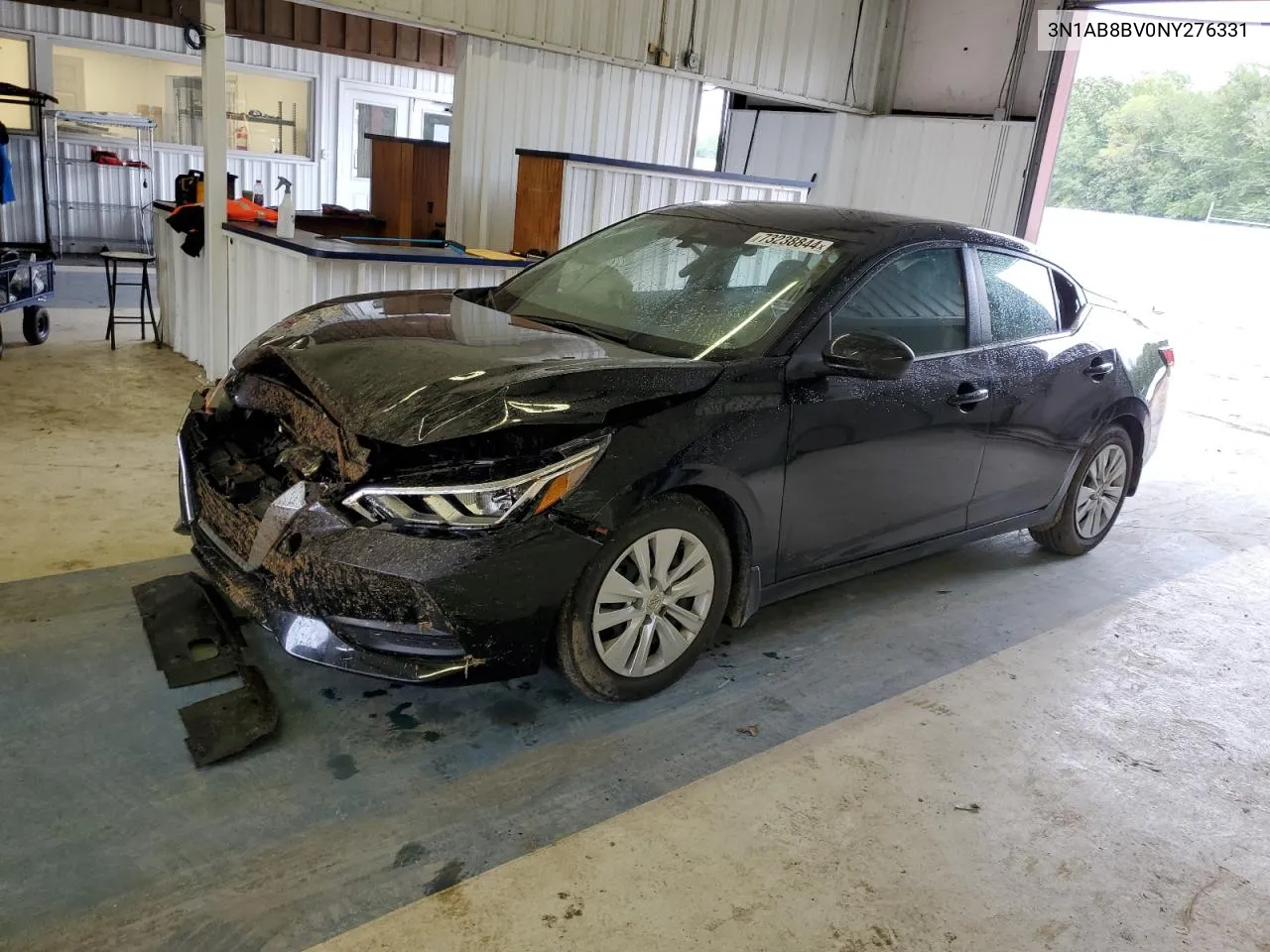 2022 Nissan Sentra S VIN: 3N1AB8BV0NY276331 Lot: 73238844