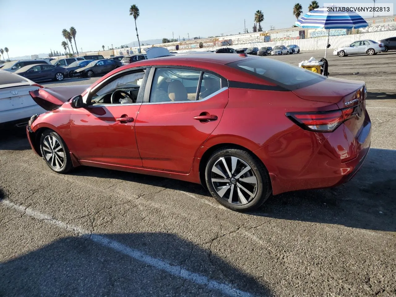 2022 Nissan Sentra Sv VIN: 3N1AB8CV6NY282813 Lot: 73432514