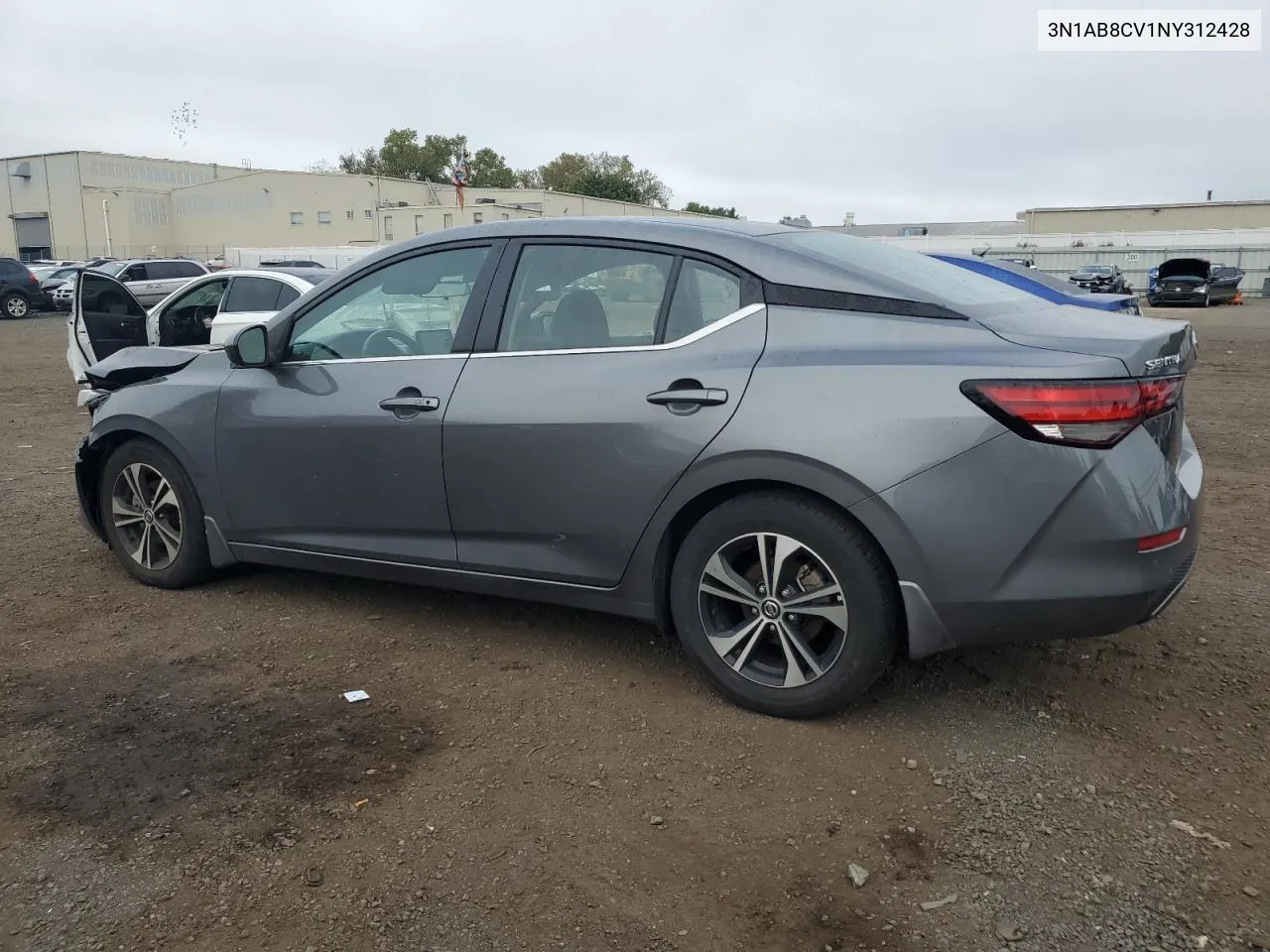 2022 Nissan Sentra Sv VIN: 3N1AB8CV1NY312428 Lot: 73533284