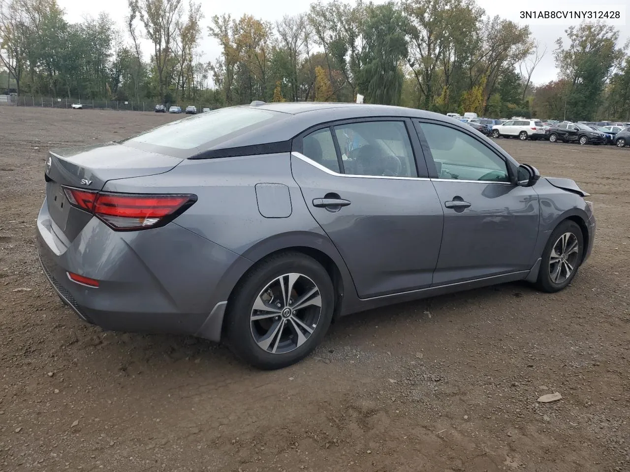 2022 Nissan Sentra Sv VIN: 3N1AB8CV1NY312428 Lot: 73533284