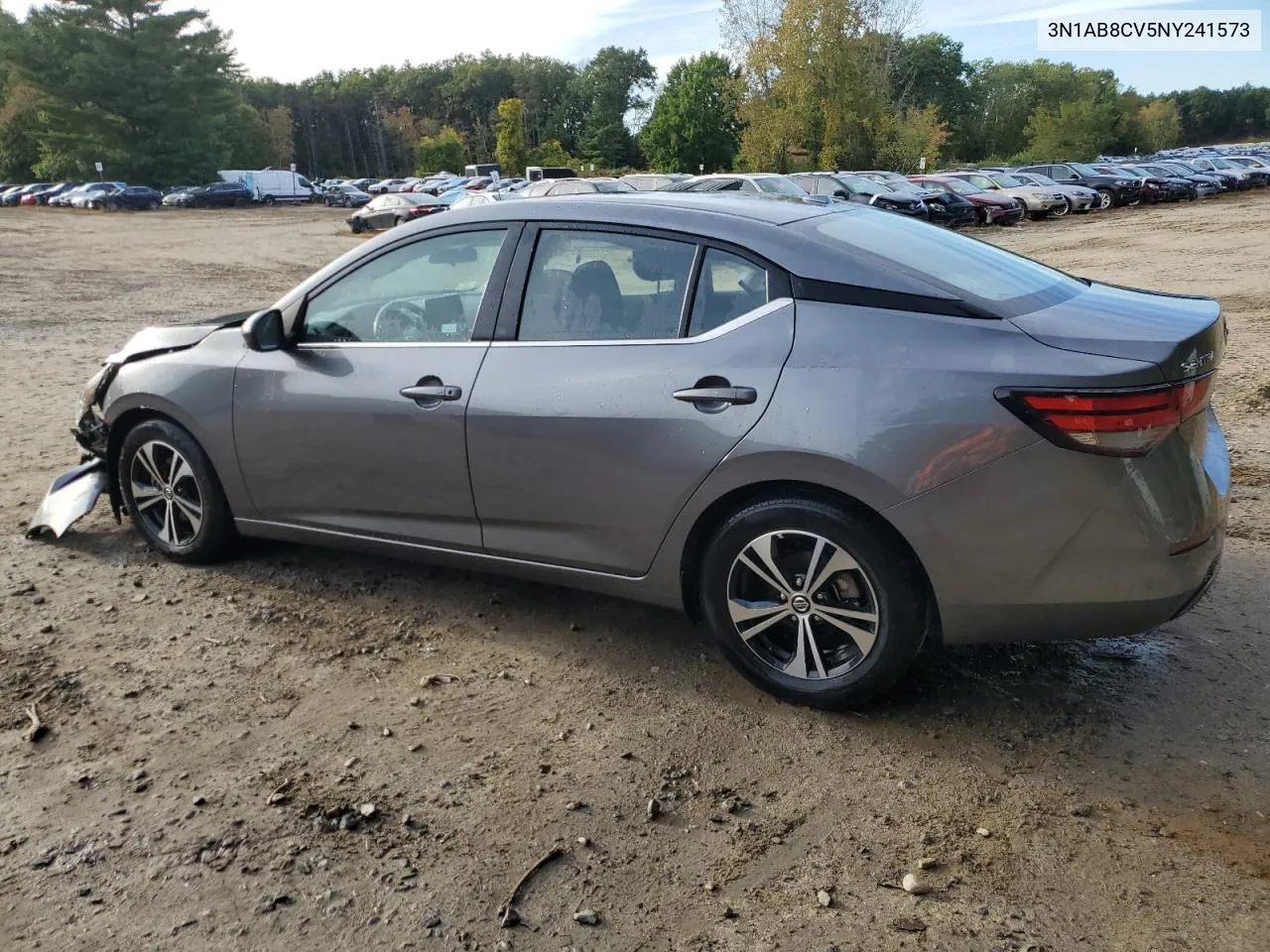 2022 Nissan Sentra Sv VIN: 3N1AB8CV5NY241573 Lot: 73647654