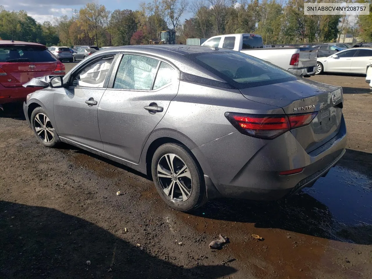 2022 Nissan Sentra Sv VIN: 3N1AB8CV4NY208757 Lot: 73706614