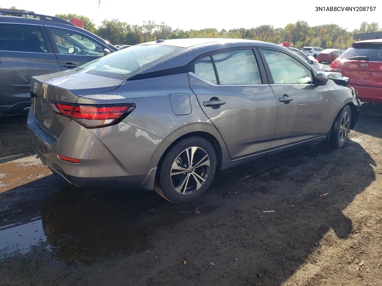 2022 Nissan Sentra Sv VIN: 3N1AB8CV4NY208757 Lot: 73706614