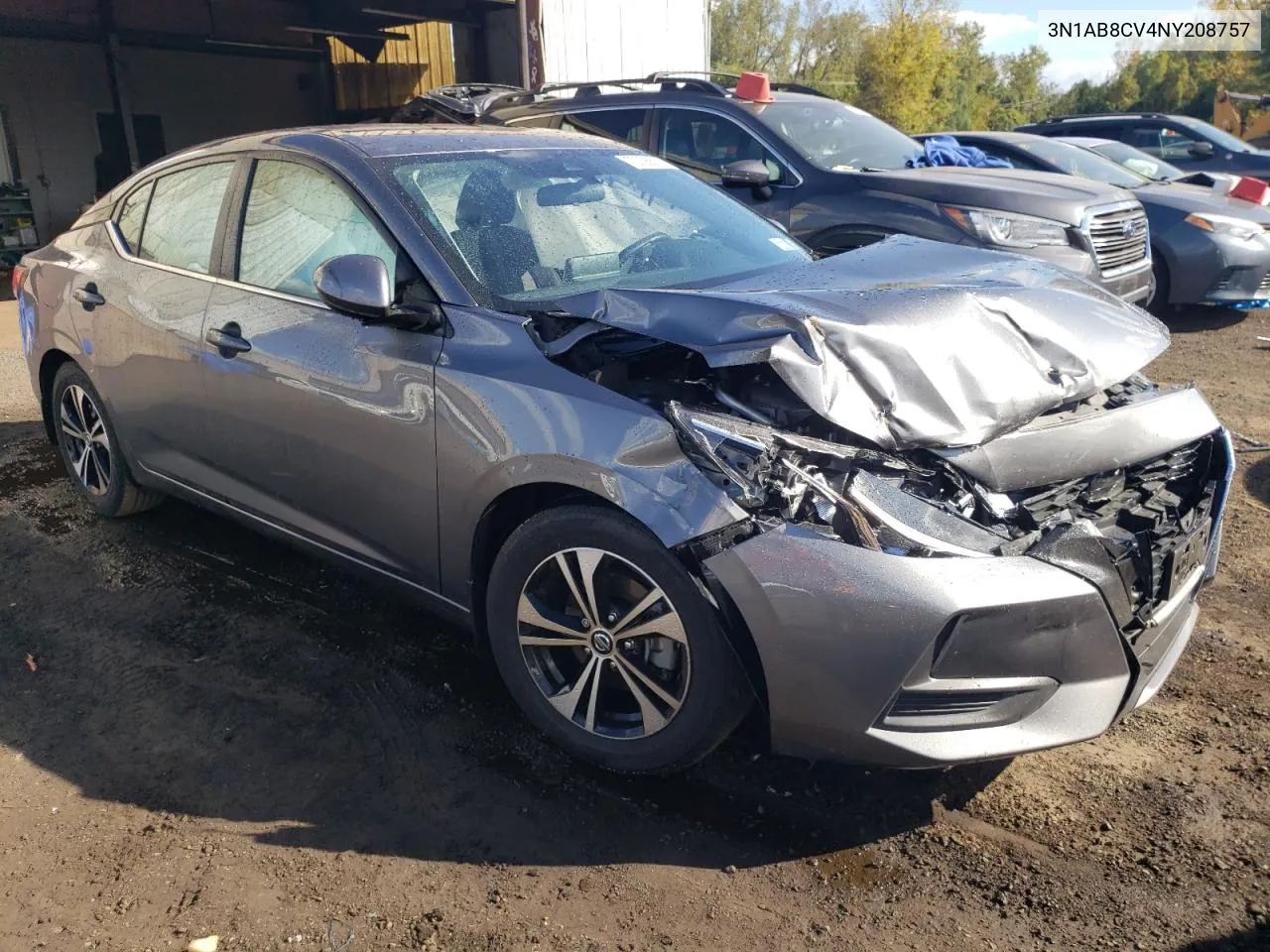 2022 Nissan Sentra Sv VIN: 3N1AB8CV4NY208757 Lot: 73706614