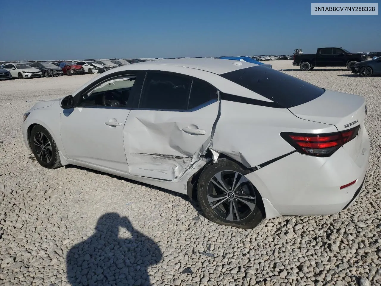 2022 Nissan Sentra Sv VIN: 3N1AB8CV7NY288328 Lot: 73826784