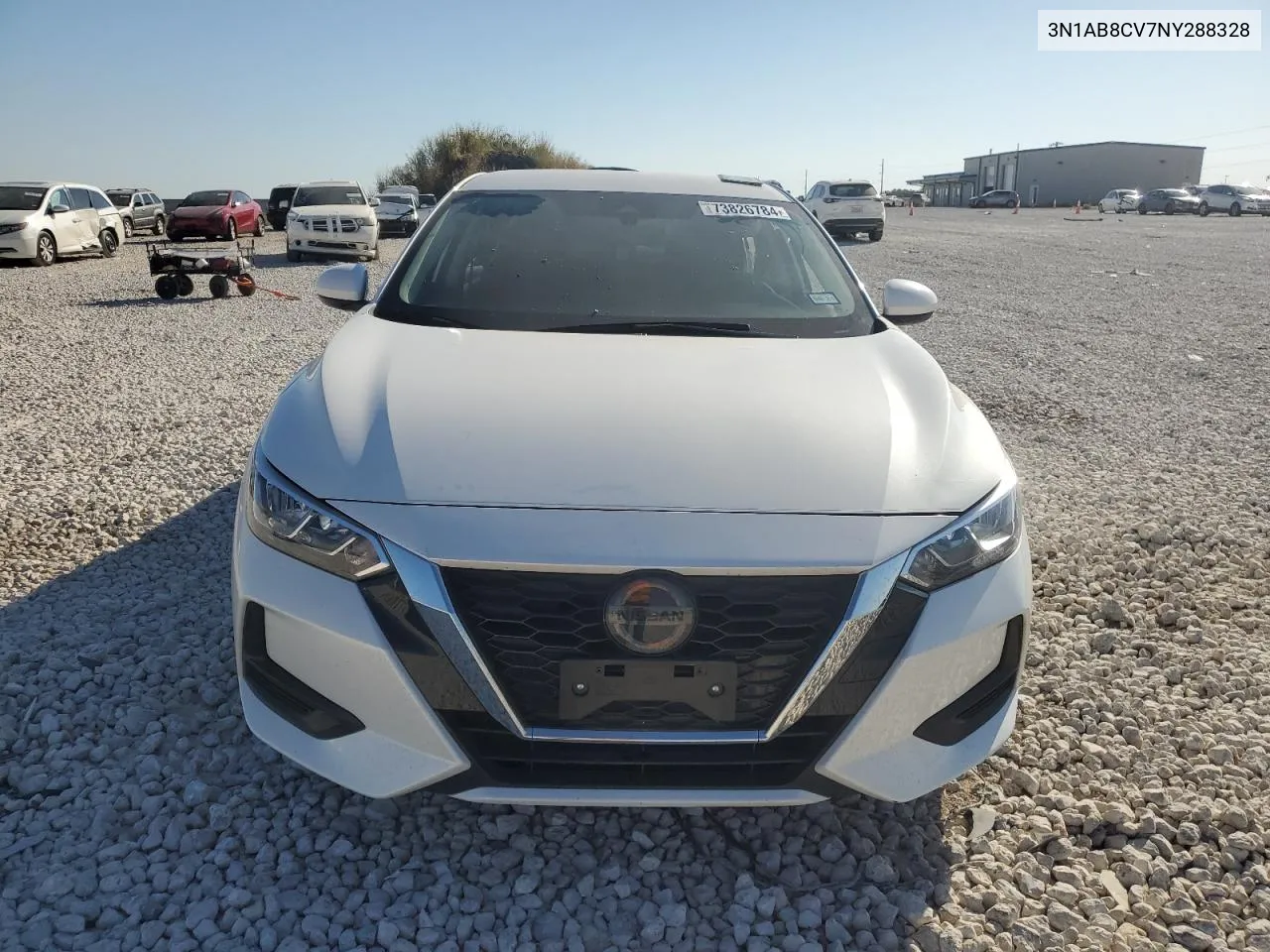 2022 Nissan Sentra Sv VIN: 3N1AB8CV7NY288328 Lot: 73826784