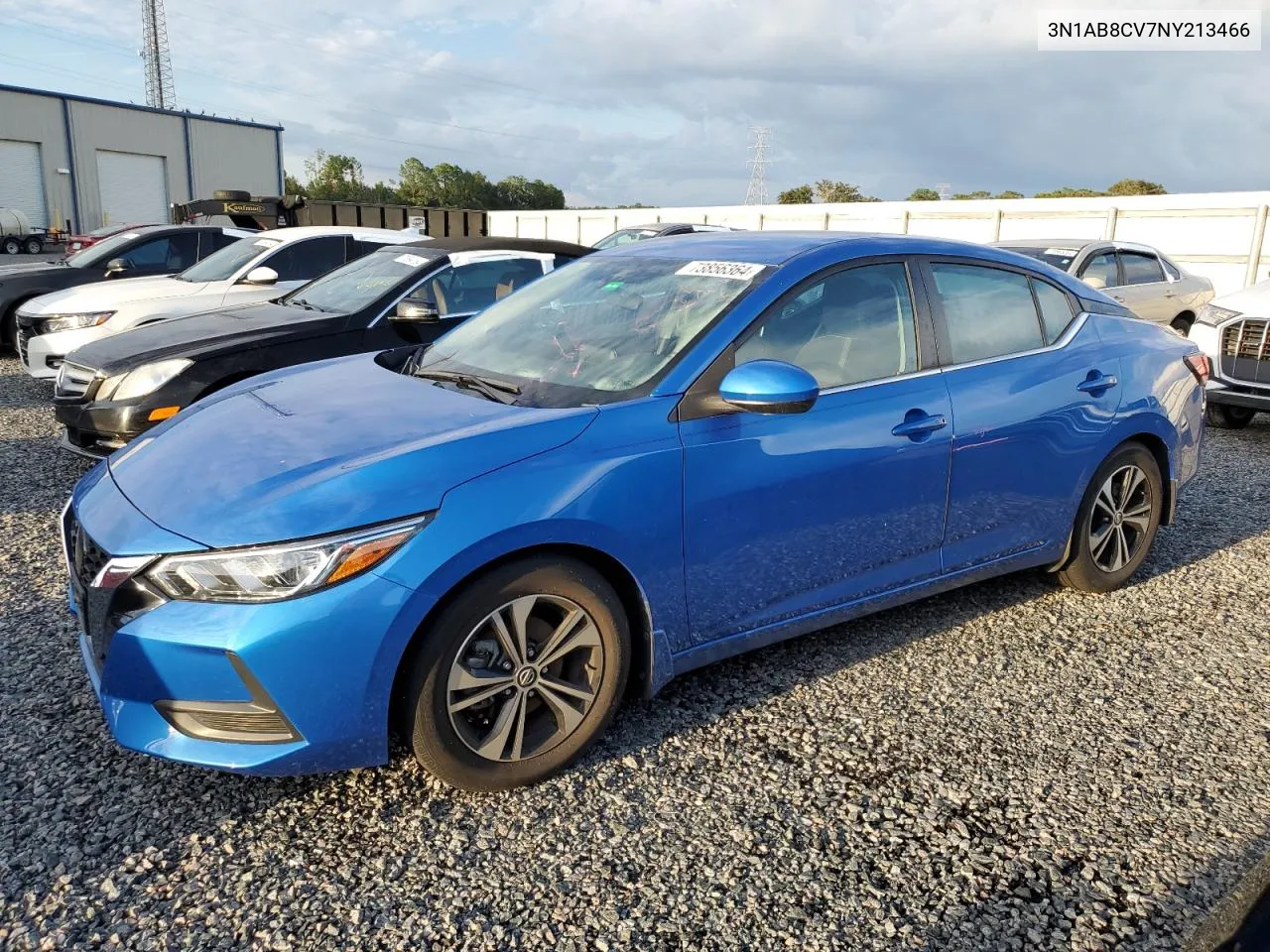 2022 Nissan Sentra Sv VIN: 3N1AB8CV7NY213466 Lot: 73856364