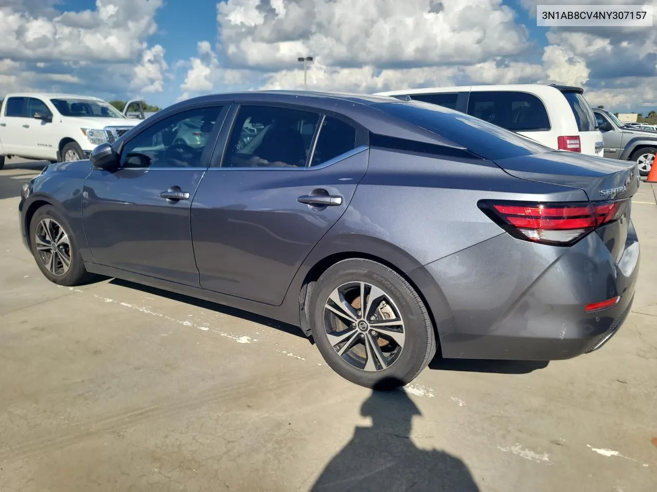 2022 Nissan Sentra Sv VIN: 3N1AB8CV4NY307157 Lot: 73944714