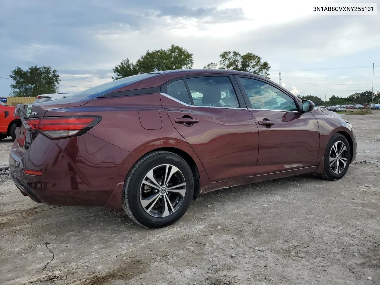 2022 Nissan Sentra Sv VIN: 3N1AB8CVXNY255131 Lot: 74032264