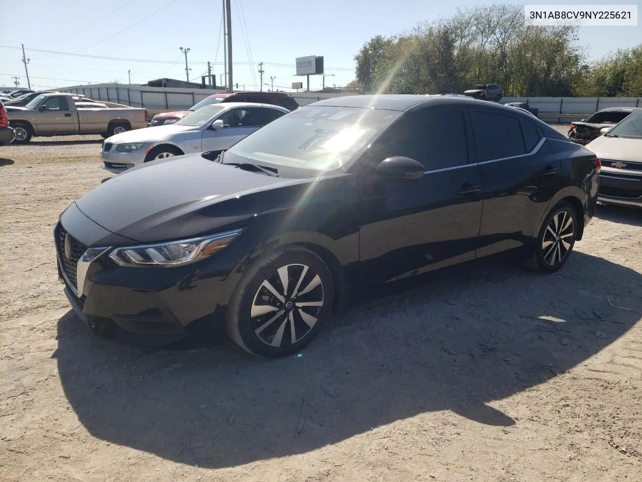 2022 Nissan Sentra Sv VIN: 3N1AB8CV9NY225621 Lot: 74139474