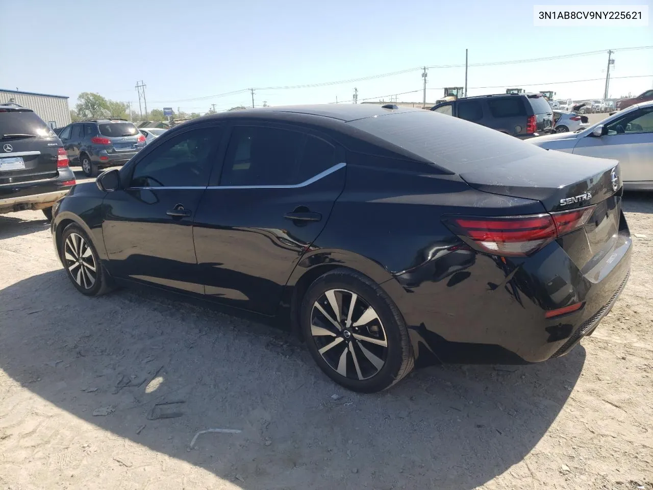 2022 Nissan Sentra Sv VIN: 3N1AB8CV9NY225621 Lot: 74139474