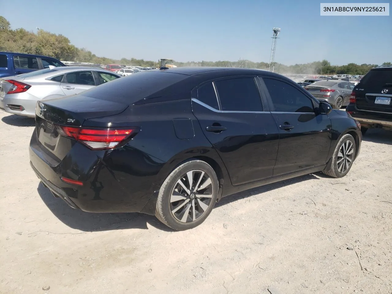 2022 Nissan Sentra Sv VIN: 3N1AB8CV9NY225621 Lot: 74139474