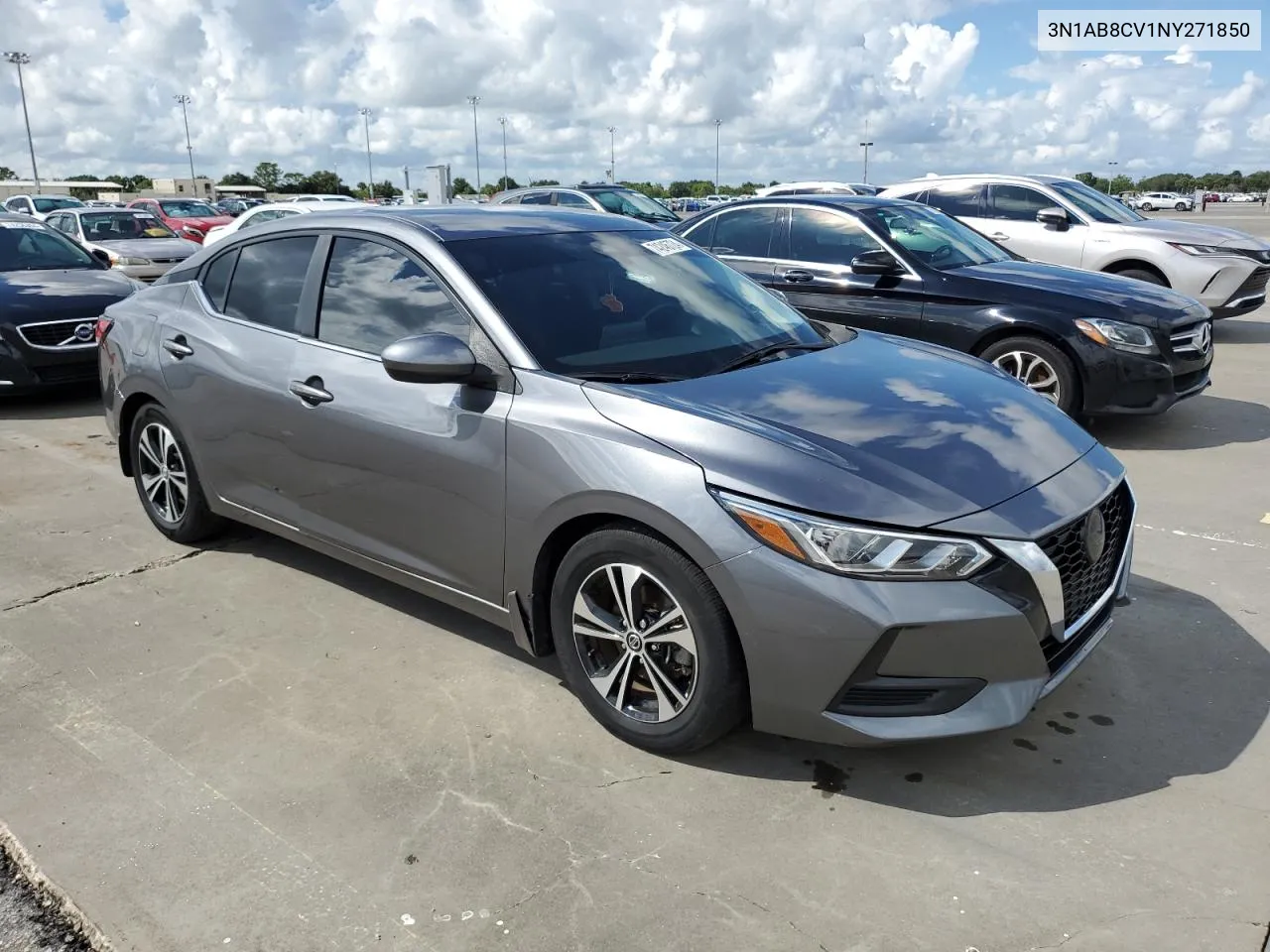 2022 Nissan Sentra Sv VIN: 3N1AB8CV1NY271850 Lot: 74246724