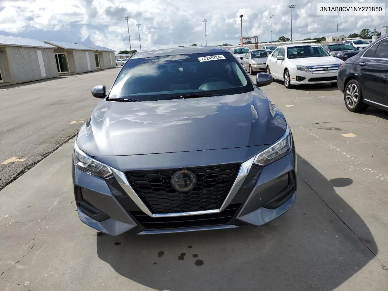 2022 Nissan Sentra Sv VIN: 3N1AB8CV1NY271850 Lot: 74246724