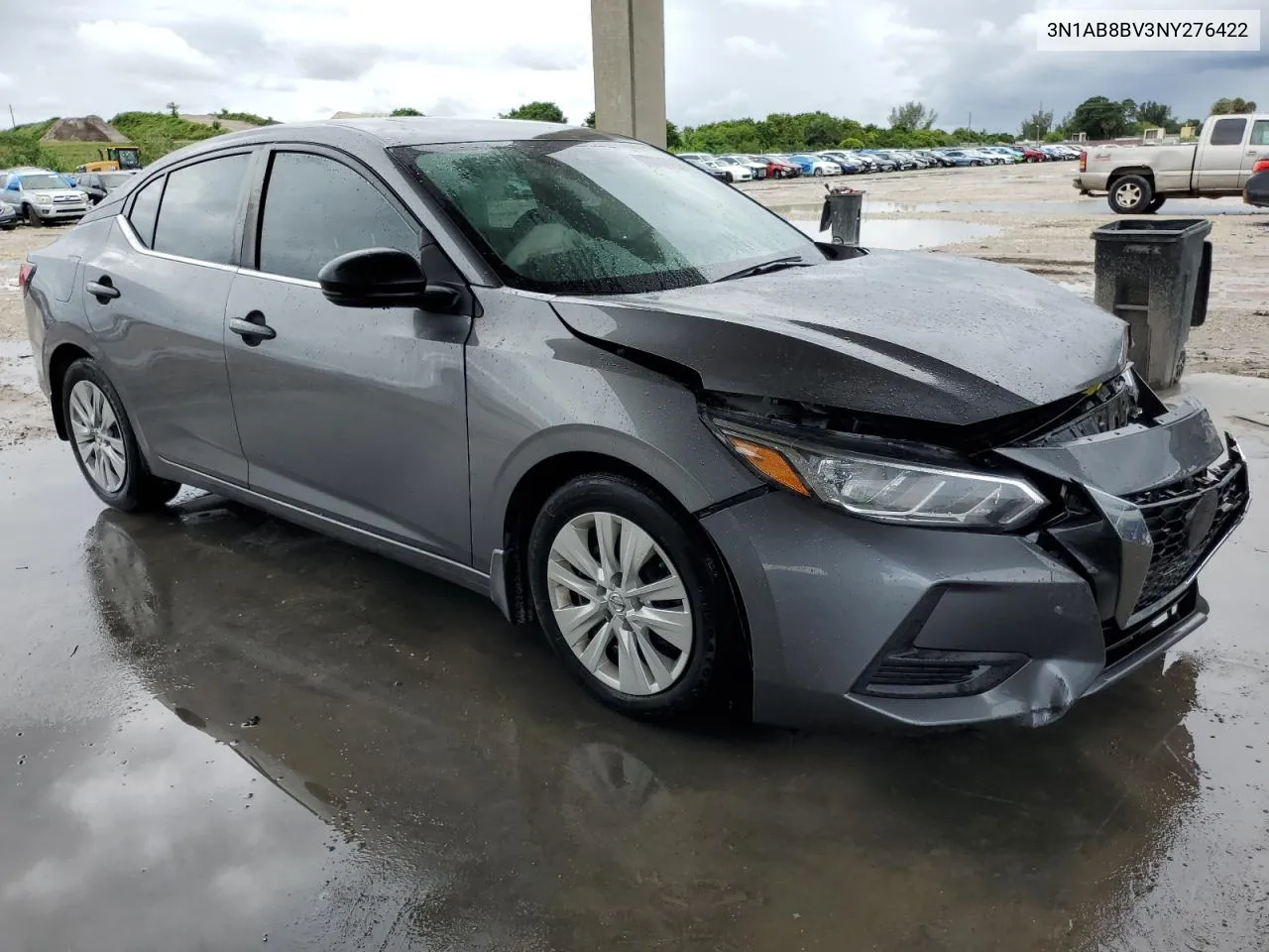 2022 Nissan Sentra S VIN: 3N1AB8BV3NY276422 Lot: 74917404