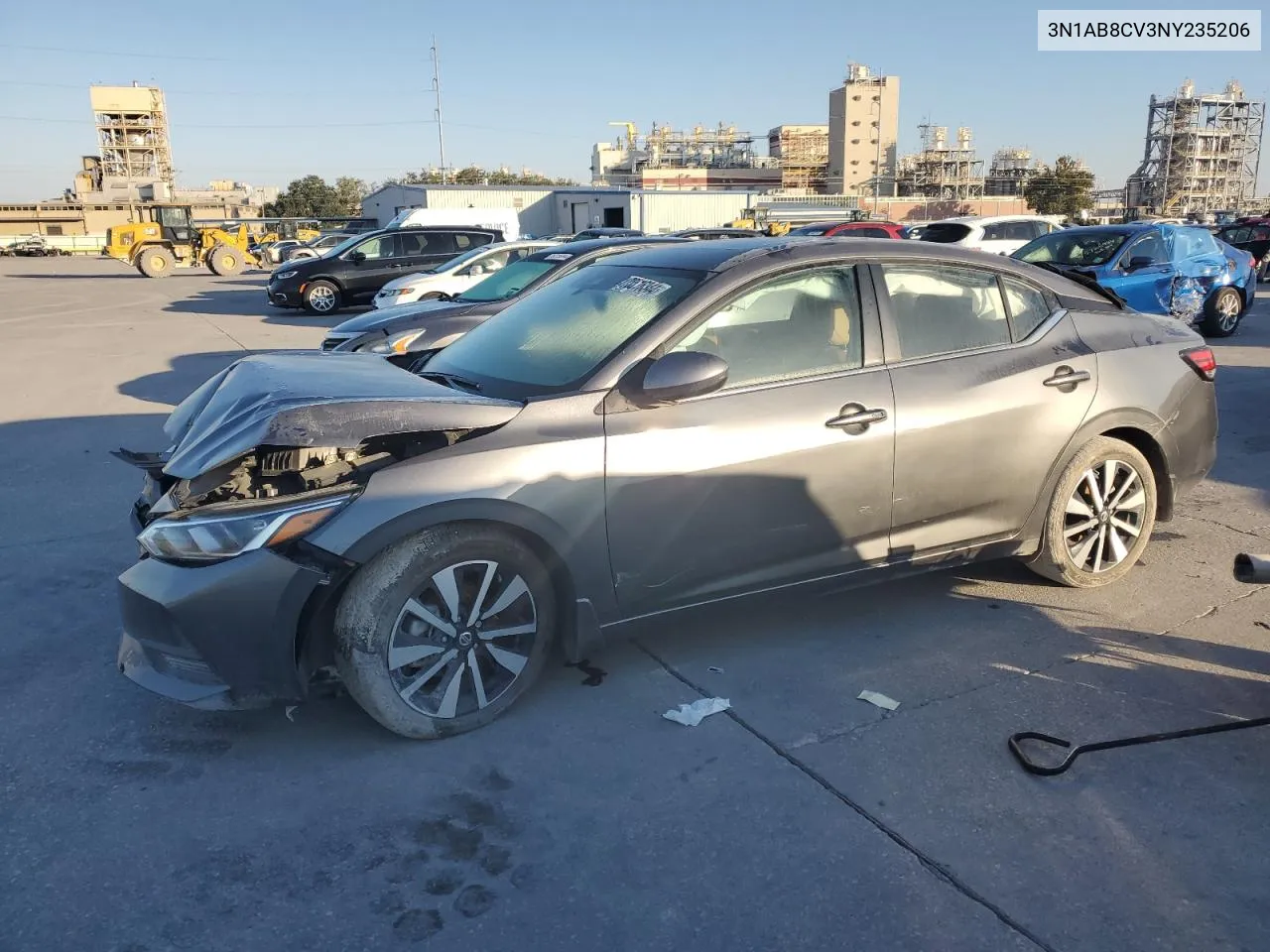 2022 Nissan Sentra Sv VIN: 3N1AB8CV3NY235206 Lot: 75516344