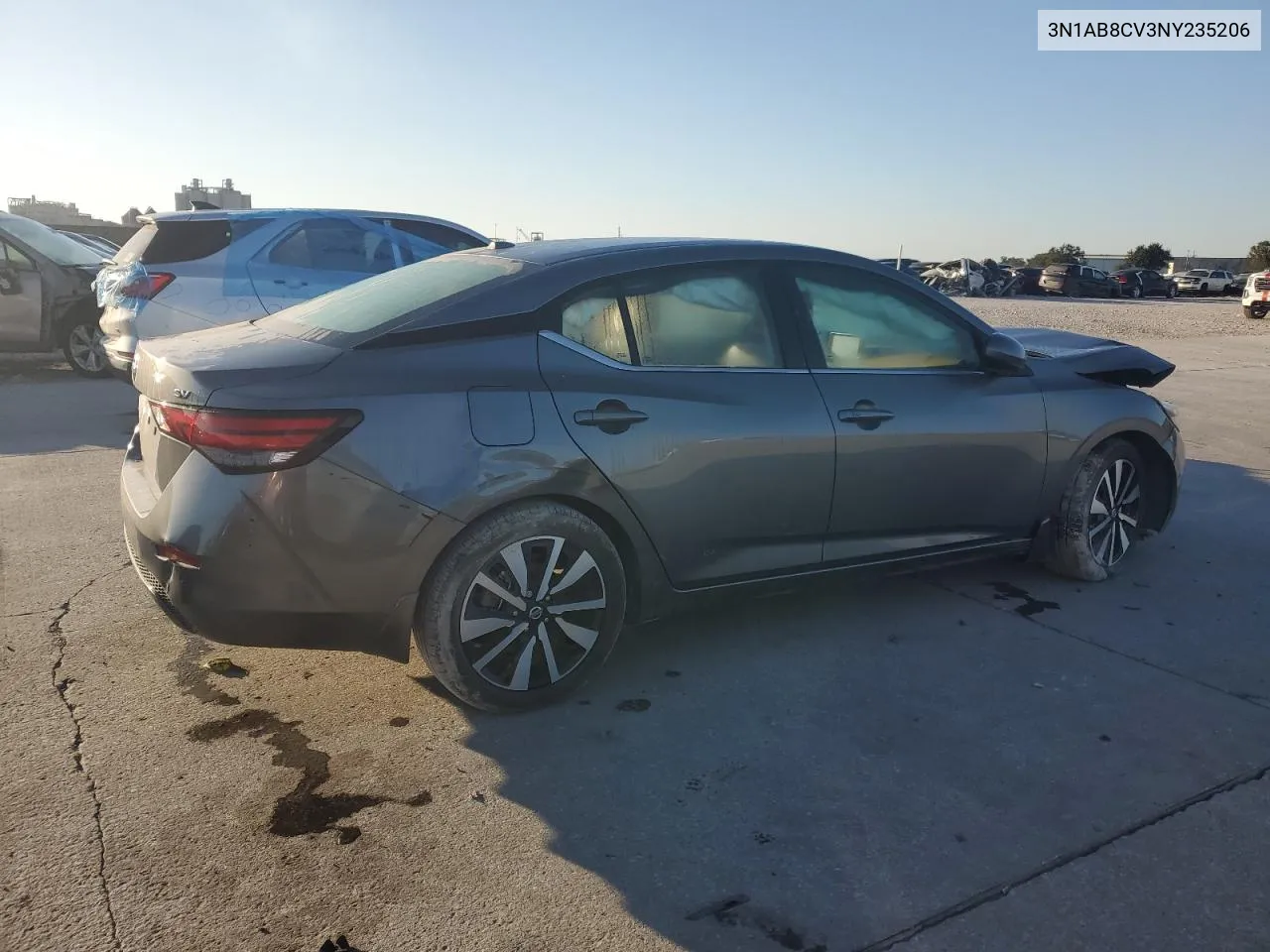 2022 Nissan Sentra Sv VIN: 3N1AB8CV3NY235206 Lot: 75516344