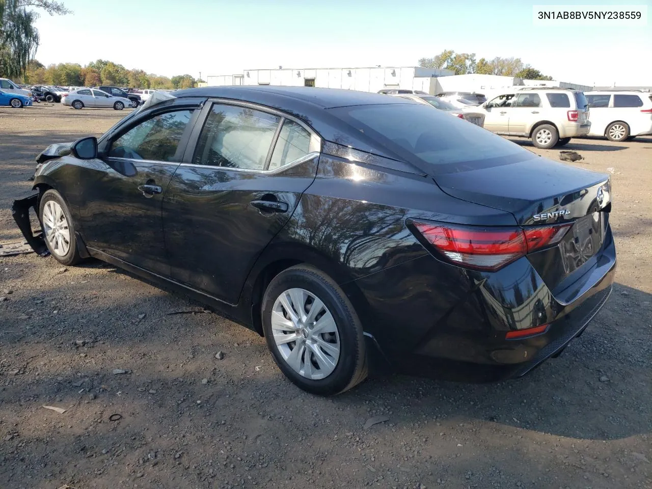 2022 Nissan Sentra S VIN: 3N1AB8BV5NY238559 Lot: 75863244