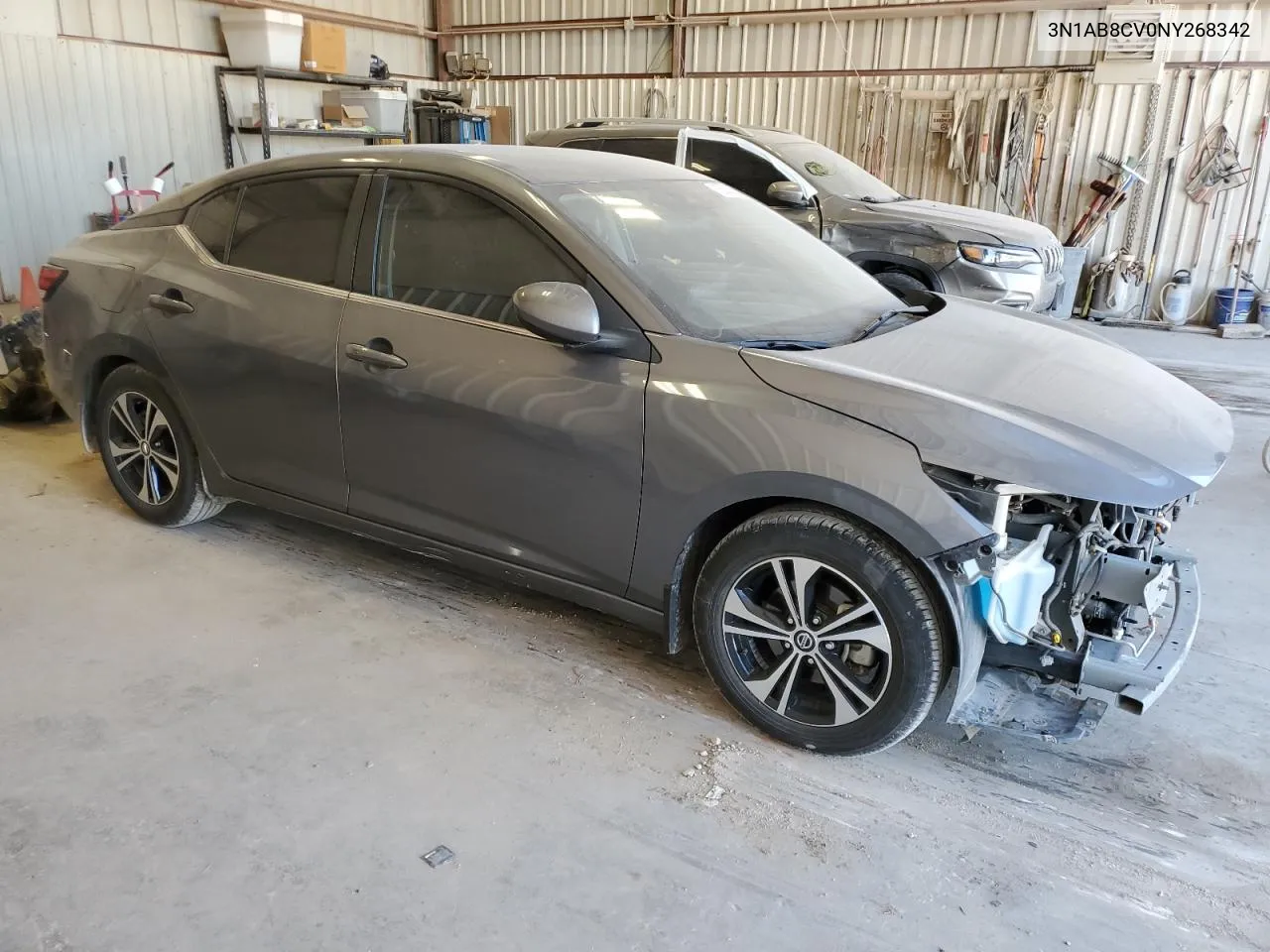 2022 Nissan Sentra Sv VIN: 3N1AB8CV0NY268342 Lot: 75883904