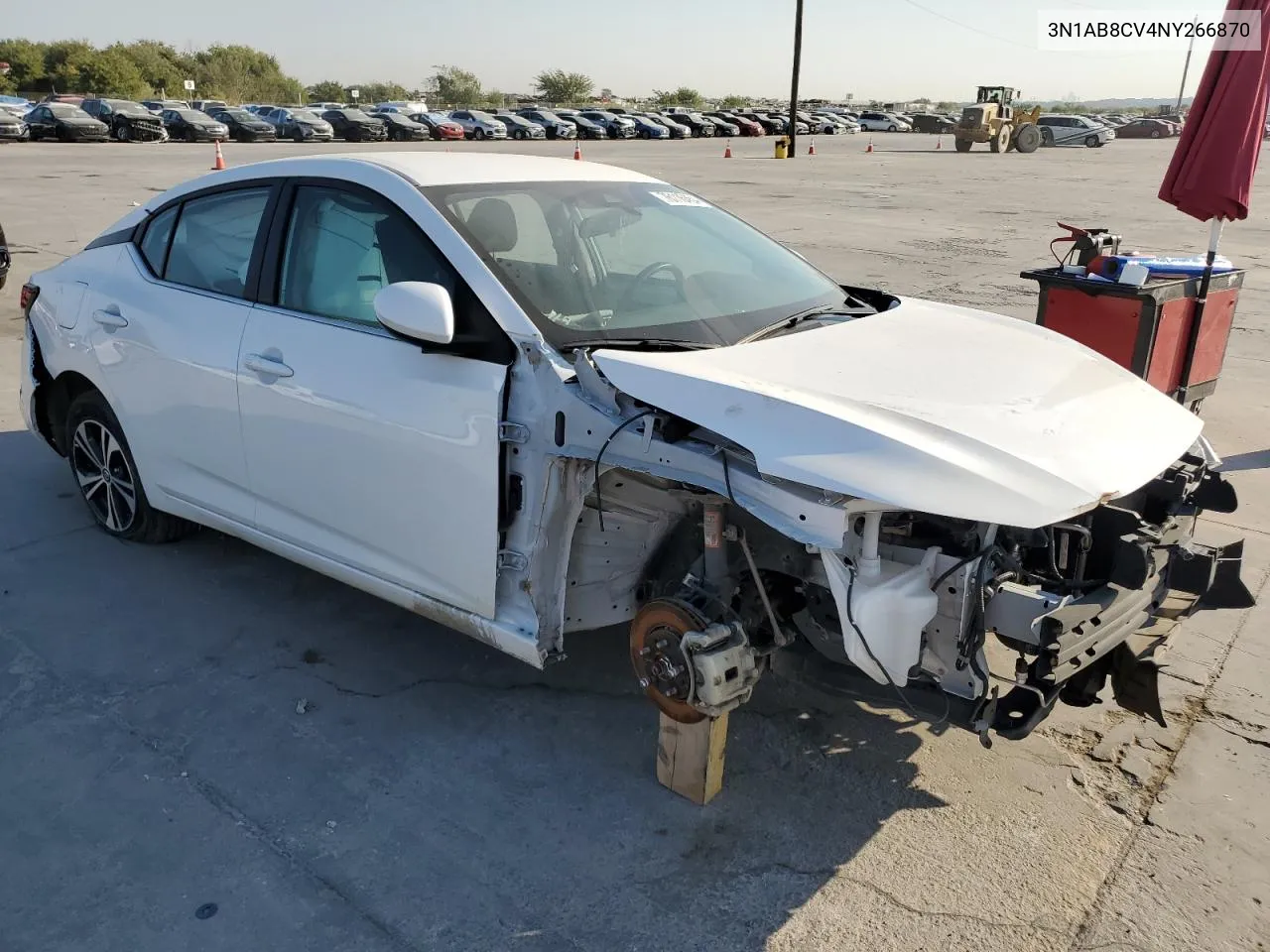 2022 Nissan Sentra Sv VIN: 3N1AB8CV4NY266870 Lot: 76116454