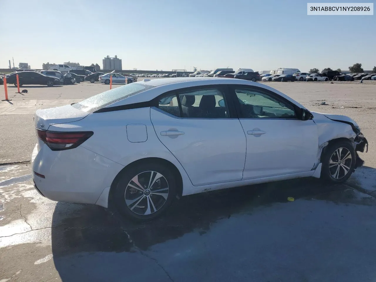 2022 Nissan Sentra Sv VIN: 3N1AB8CV1NY208926 Lot: 76140804