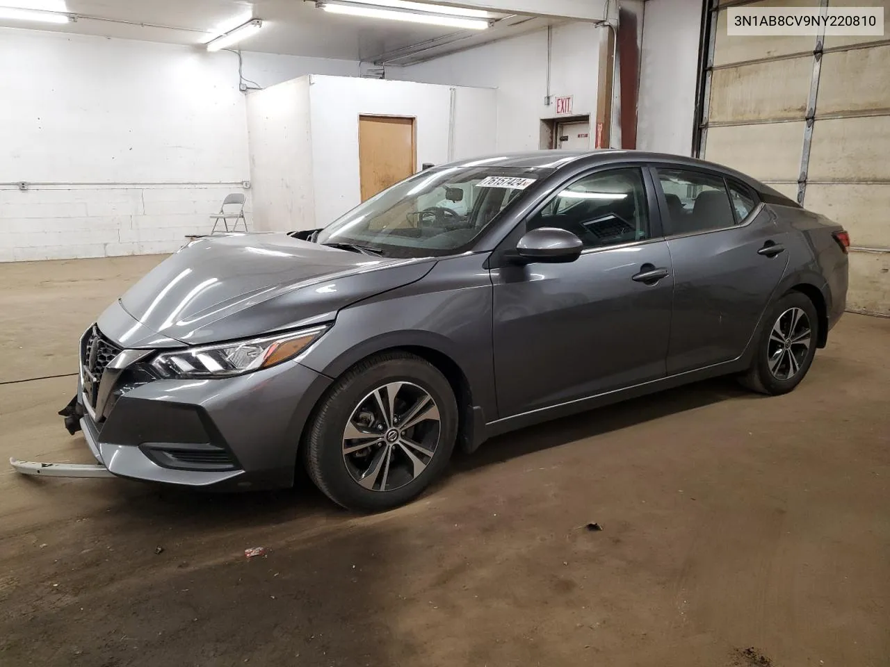 2022 Nissan Sentra Sv VIN: 3N1AB8CV9NY220810 Lot: 76157424