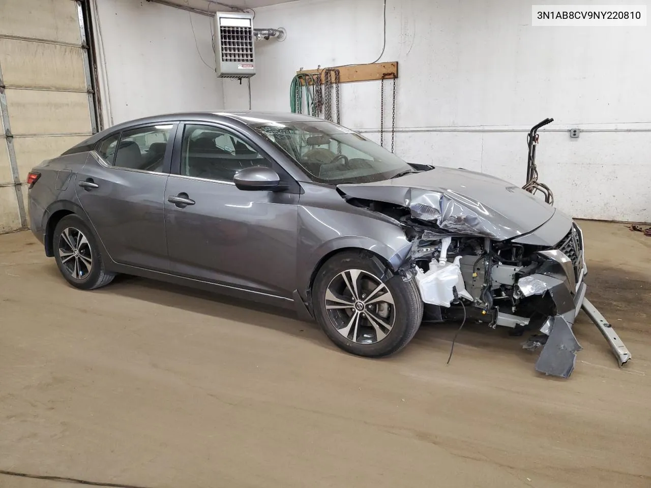 2022 Nissan Sentra Sv VIN: 3N1AB8CV9NY220810 Lot: 76157424