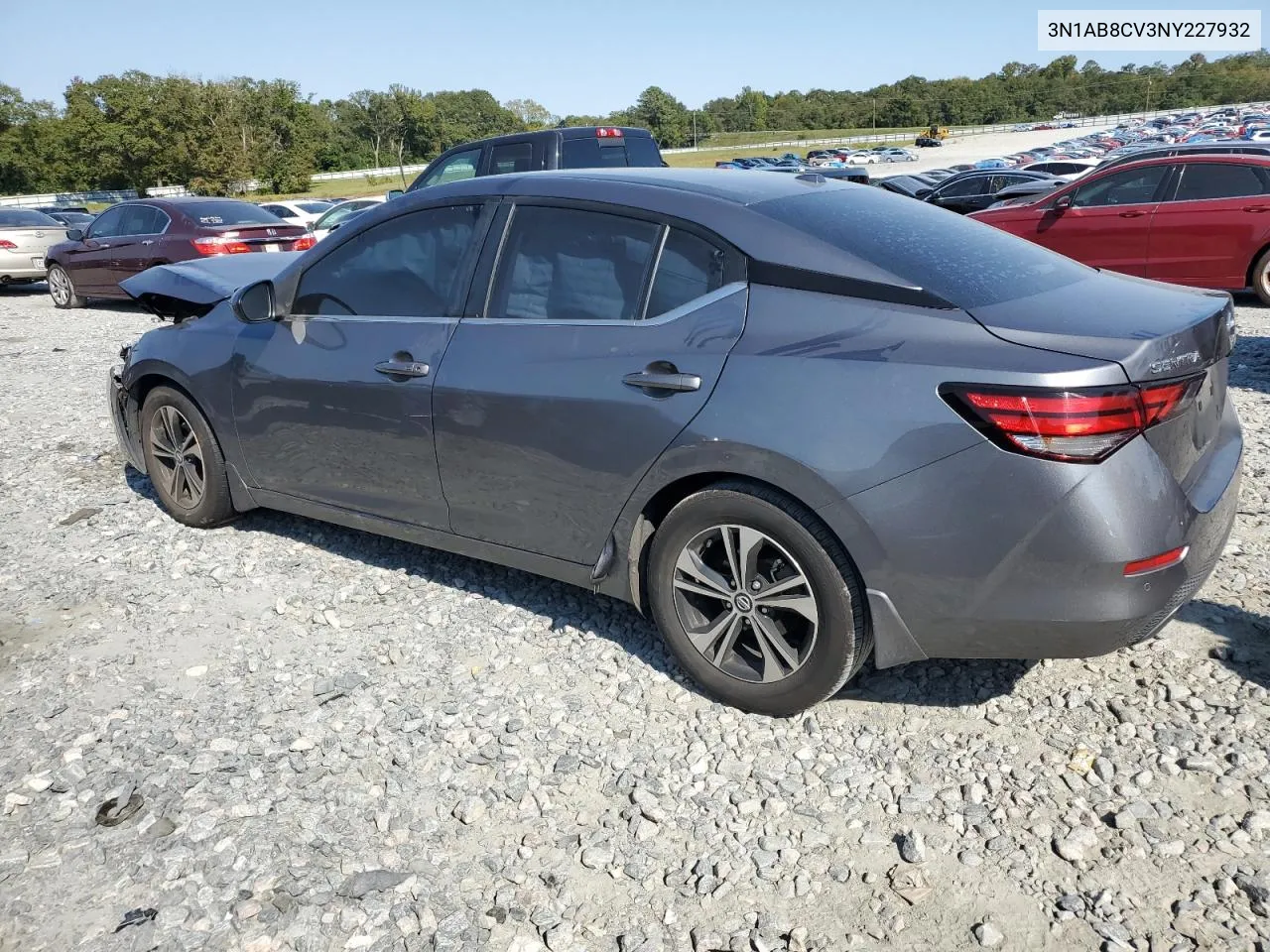 2022 Nissan Sentra Sv VIN: 3N1AB8CV3NY227932 Lot: 76184914