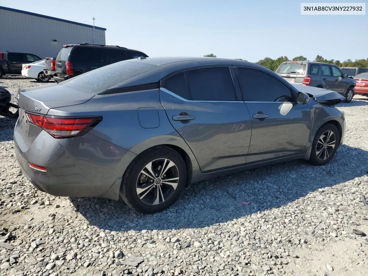 2022 Nissan Sentra Sv VIN: 3N1AB8CV3NY227932 Lot: 76184914