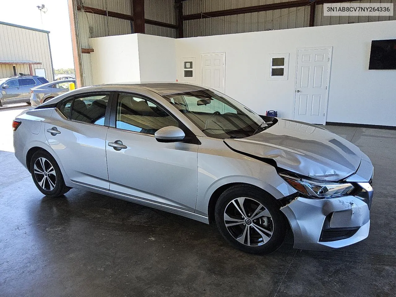 2022 Nissan Sentra Sv VIN: 3N1AB8CV7NY264336 Lot: 76364374