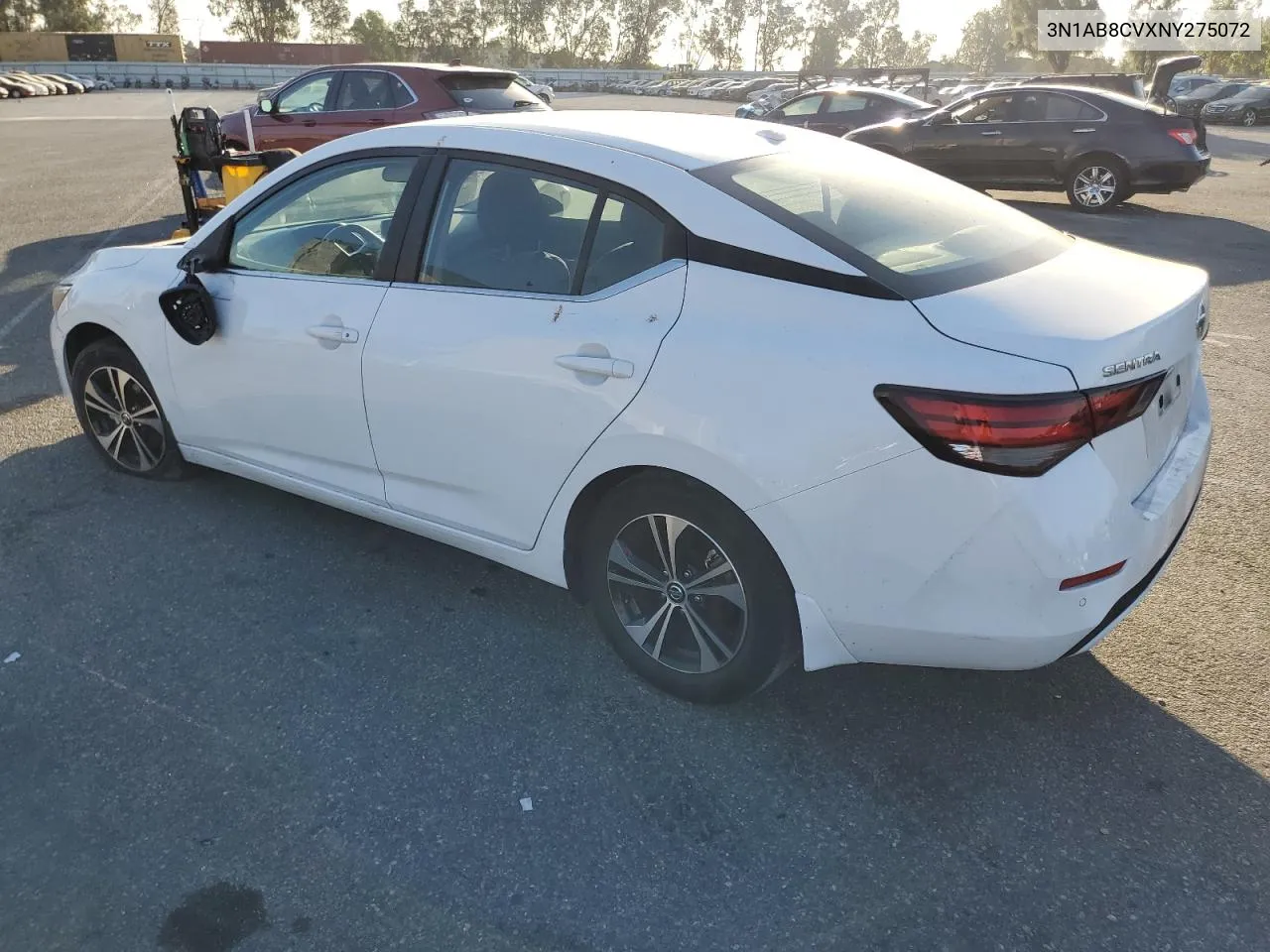 2022 Nissan Sentra Sv VIN: 3N1AB8CVXNY275072 Lot: 77398694