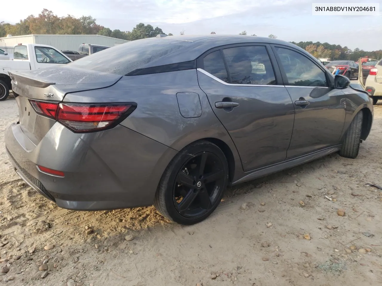 2022 Nissan Sentra Sr VIN: 3N1AB8DV1NY204681 Lot: 77448414