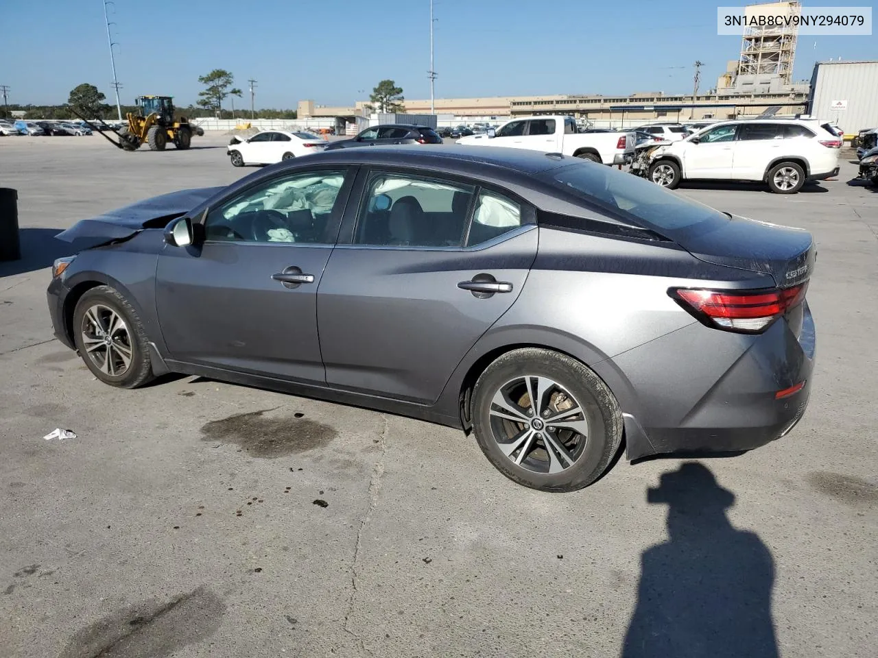 2022 Nissan Sentra Sv VIN: 3N1AB8CV9NY294079 Lot: 77569634