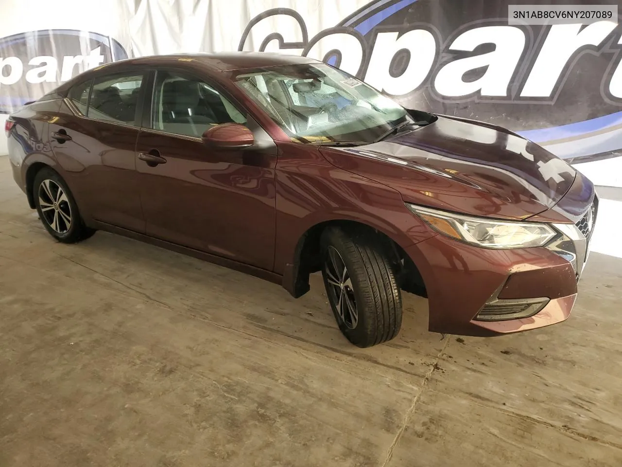 2022 Nissan Sentra Sv VIN: 3N1AB8CV6NY207089 Lot: 77699604