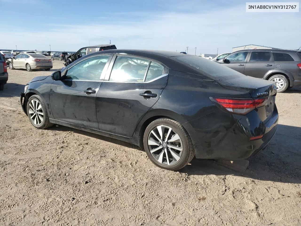 2022 Nissan Sentra Sv VIN: 3N1AB8CV1NY312767 Lot: 78083774