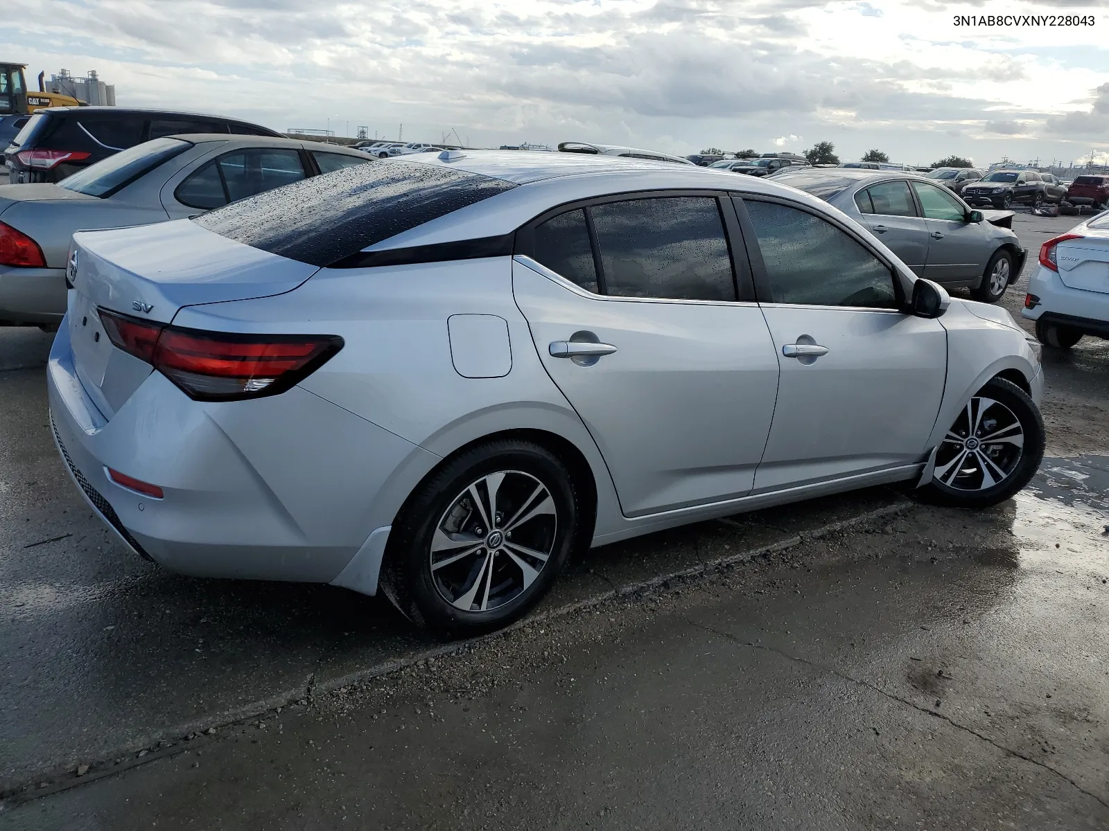 2022 Nissan Sentra Sv VIN: 3N1AB8CVXNY228043 Lot: 79159803