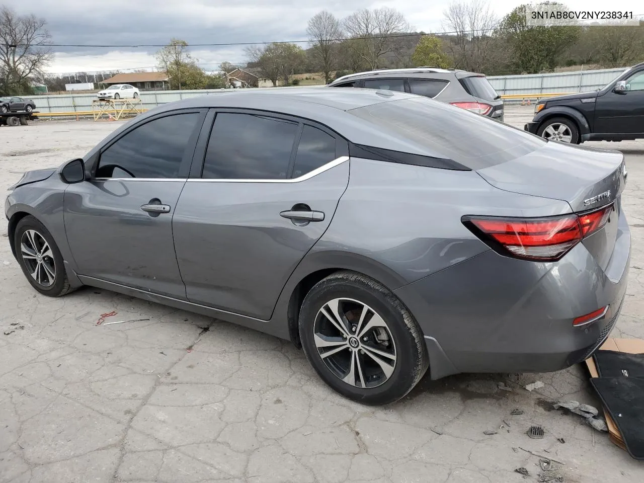 2022 Nissan Sentra Sv VIN: 3N1AB8CV2NY238341 Lot: 81005804