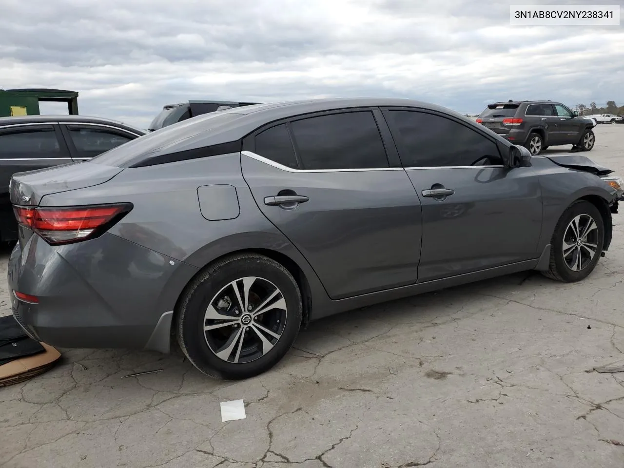 2022 Nissan Sentra Sv VIN: 3N1AB8CV2NY238341 Lot: 81005804