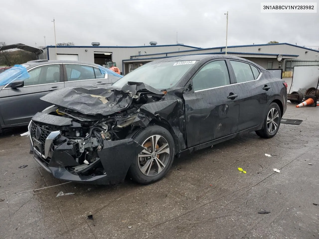 2022 Nissan Sentra Sv VIN: 3N1AB8CV1NY283982 Lot: 81399154