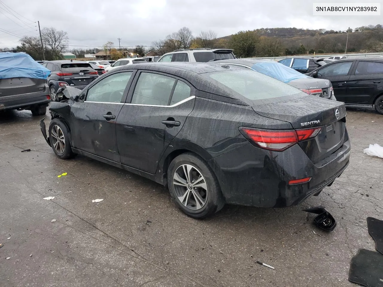 2022 Nissan Sentra Sv VIN: 3N1AB8CV1NY283982 Lot: 81399154