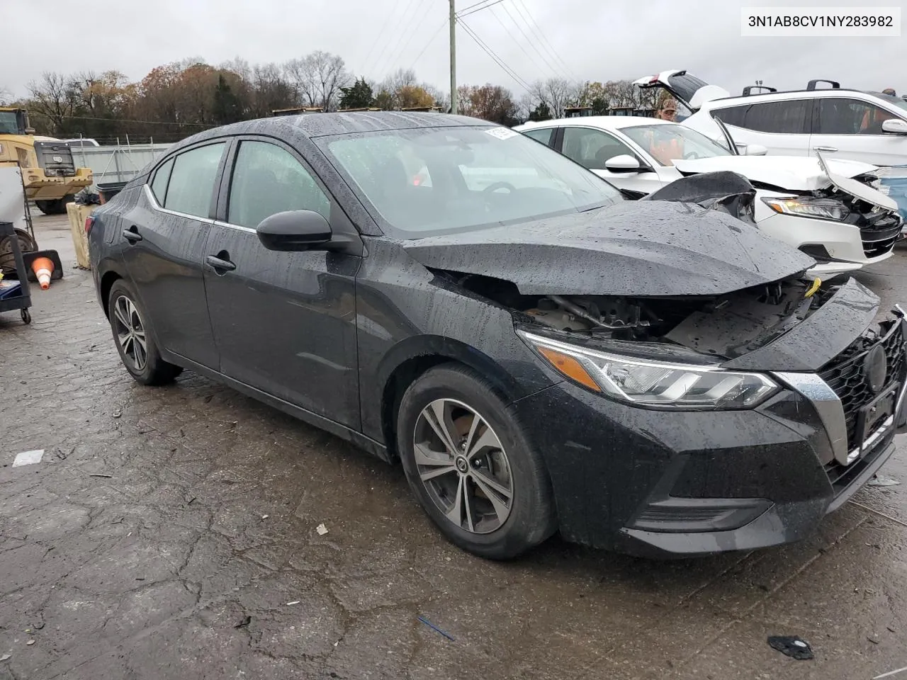 2022 Nissan Sentra Sv VIN: 3N1AB8CV1NY283982 Lot: 81399154