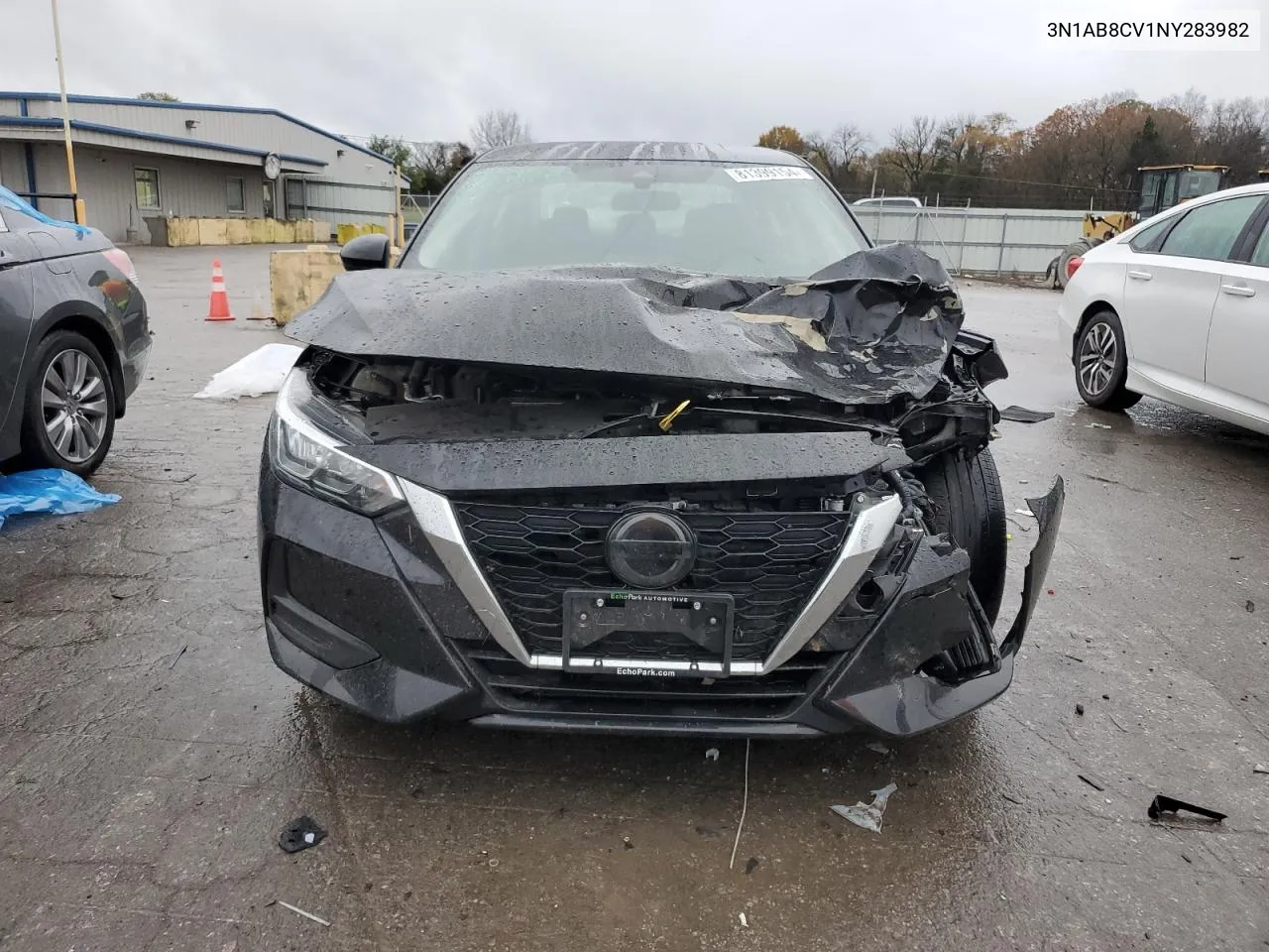 2022 Nissan Sentra Sv VIN: 3N1AB8CV1NY283982 Lot: 81399154