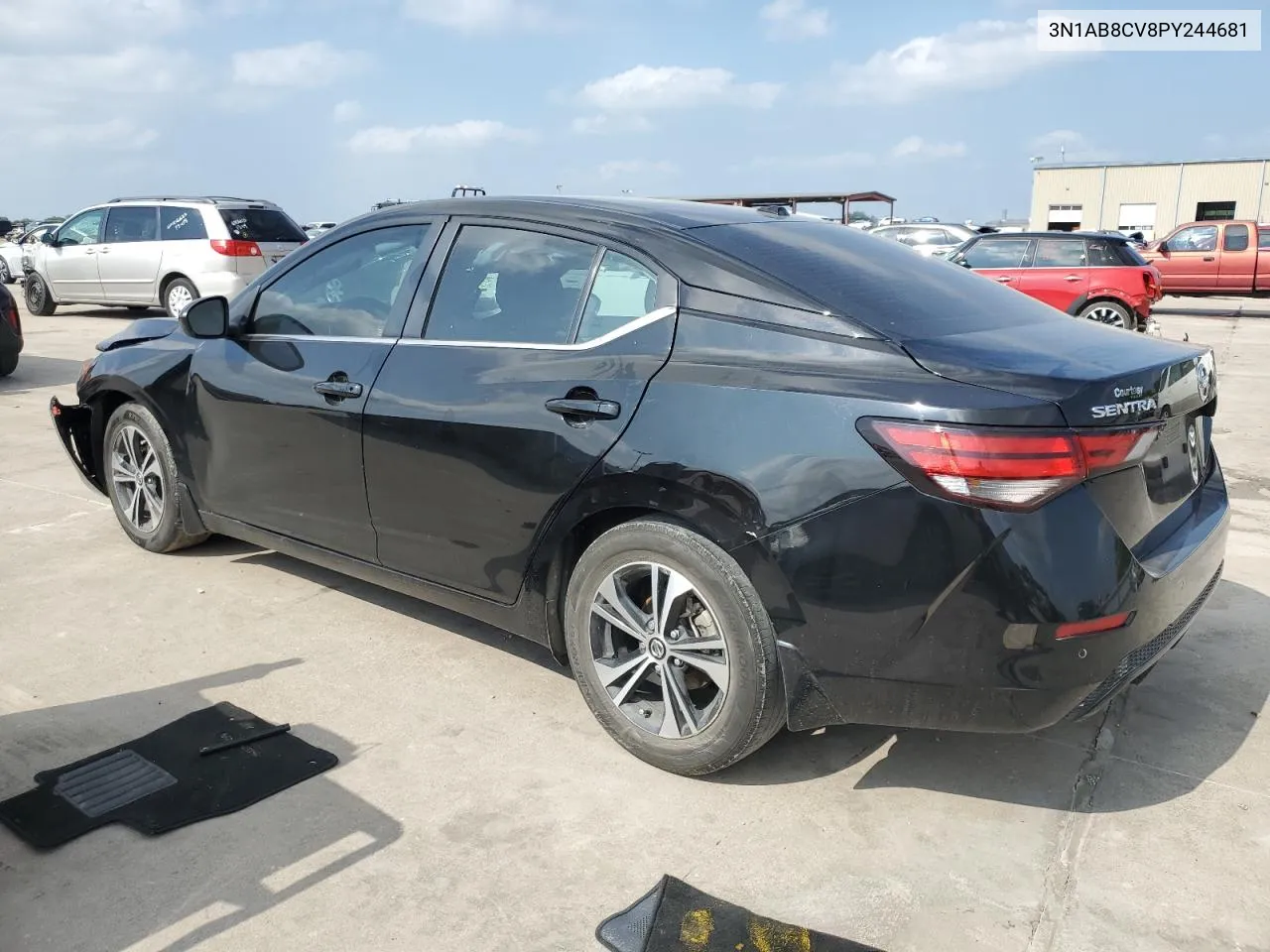 2023 Nissan Sentra Sv VIN: 3N1AB8CV8PY244681 Lot: 53062494